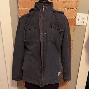 Carhartt Women’s Dark Blue Hooded Field Jacket